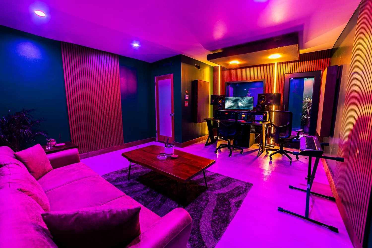 Aux Cord Passport session at Basswood Studios in Ivy Room